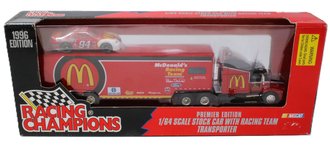 1:64 Team Transporter - Bill Elliot #94 McDonald's w/Race Car