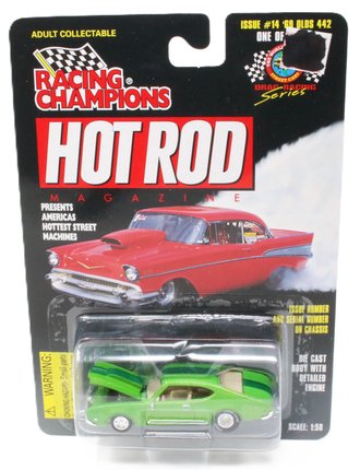 Hot Rod Magazine - 1969 Oldsmobile 442 (Green)