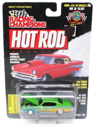 Hot Rod Magazine - 1970 Chevy Chevelle SS (Green/Blue/Yellow)