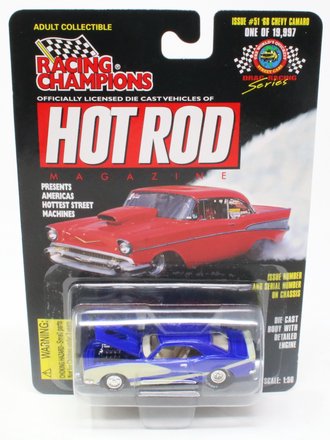 Hot Rod Magazine - 1968 Chevy Camaro (Blue/Cream)