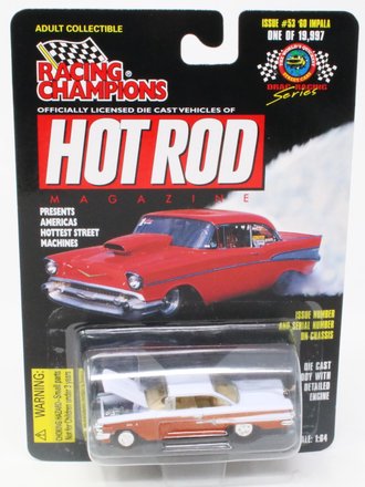 Hot Rod Magazine - 1960 Chevy Impala (White/Orange)