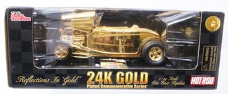 1:24 1932 Ford Roadster (24K Gold)