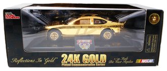 1:24 Robert Pressley #77 Ford "Jasper Transmissions" (24K Gold)