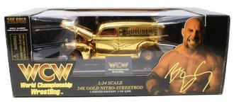 1:24 WCW 1940's Panel Van "Goldberg" (24K Gold) 1:24 WCW 1940's Panel Van "Goldberg" (24K Gold)