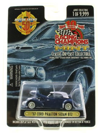 1937 Cord Phaeton Sedan (Navy/White)