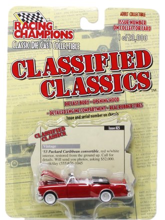 1:64 1953 Packard Caribbean Convertible (Red)