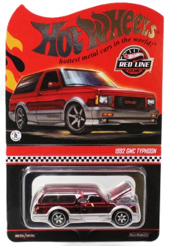 1:64 Red Line Club - 1992 GMC Typhoon (Red) 1:64 Red Line Club - 1992 GMC Typhoon (Red)