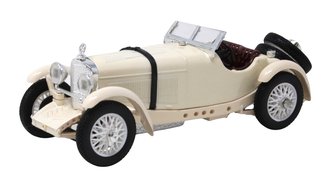 1:43 1931 Mercedes Benz mod SSKL (White)