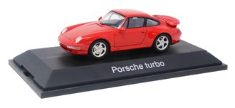 1:43 1996 Porsche Turbo (Guards Red)