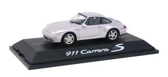1:43 1996 Porsche 911 Carrera 4S (Silver) - IAA Promo