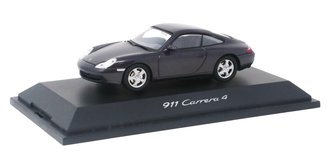 1:43 1997 Porsche Carrera 4 (Black Metallic)