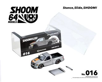 1:64 2003 Dodge Ram SRT-10 Pickup (Gray Metallic w/Orange Racing Stripes) 1:64 2003 Dodge Ram SRT-10 Pickup (Gray Metallic w/Orange Racing Stripes)
