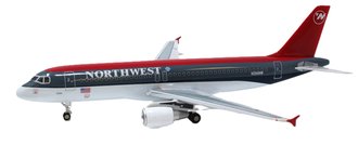 1:200 Airbus A320-200 "Northwest Airlines" ***Bad Box*** 1:200 Airbus A320-200 "Northwest Airlines" ***Bad Box***
