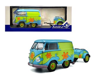1:18 Cool Kombi w/Trailer "Flower Power"