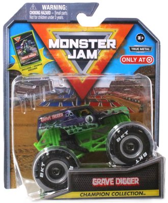 1:64 Grave Digger Monster Truck w/BKT Tires "Target Exclusive" 1:64 Grave Digger Monster Truck w/BKT Tires "Target Exclusive"