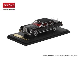 1:64 1979 Lincoln Continental Town Car (Black)