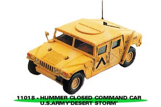 Hummer Command Car Closed "US Army Desert Storm" Hummer Command Car Closed "US Army Desert Storm"