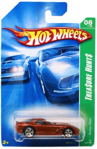 Super Treasure Hunt 1:64 2006 Dodge Viper (Spectraflame Orange)