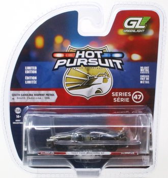 Super Chase 1:64 2024 Ford Mustang GT - South Carolina State Patrol ***Silver Chrome***