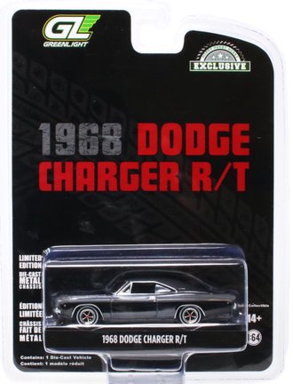 Super Chase 1:64 1968 Dodge Charger R/T ***Graphite Chrome*** Super Chase 1:64 1968 Dodge Charger R/T ***Graphite Chrome***