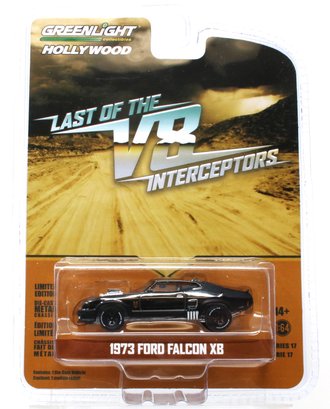 Super Chase 1:64 Last of the V8 Interceptors (1979) - 1972 Ford Falcon XB ***Graphite Chrome***