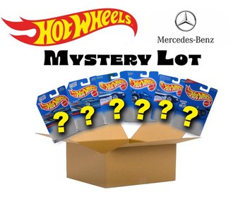 Mystery Lot of 6 - Hot Wheels Mercedes Mystery Lot of 6 - Hot Wheels Mercedes