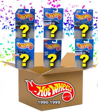 Mystery Lot of 6 - Hot Wheels 1990's