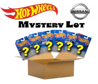 Mystery Lot of 6 - Hot Wheels Nissan Mystery Lot of 6 - Hot Wheels Nissan