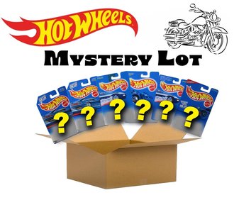Mystery Lot of 6 - Hot Wheels Motorcycles, etc.