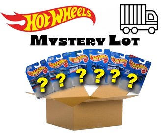 Mystery Lot of 6 - Hot Wheels Trucks & Commercial Vehicles