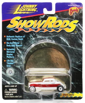 1:64 Show Rods - Speed Coupe (Red/White)