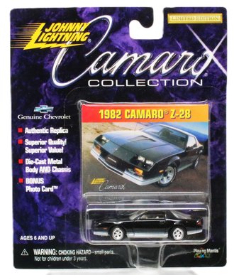 1:64 Camaro Collection - 1982 Chevrolet Camaro (Black)