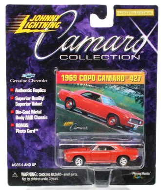 1:64 Camaro Collection - 1969 Chevrolet Camaro (Red)