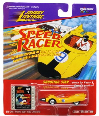 1:64 Speed Racer - Shooting Star - Racer X (Yellow)