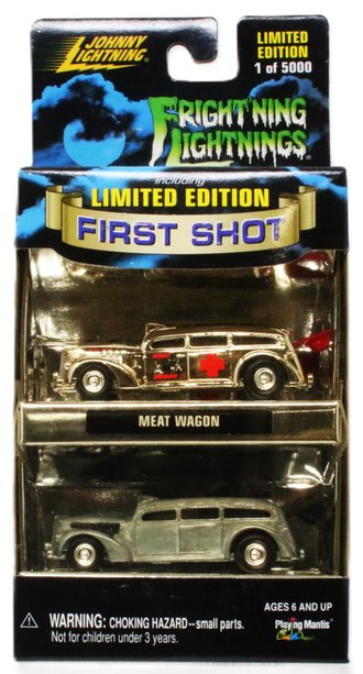 1:64 Frightning Lightnings - Meat Wagon (First Shot, 2-Car Set)