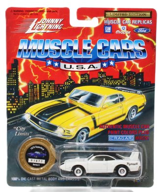 1:64 Muscle Car U.S.A - 1970 Plymouth Superbird (White)