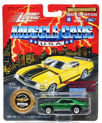 1:64 Muscle Car U.S.A - 1969 Pontiac GTO Judge (Green)