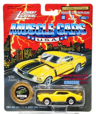 1:64 Muscle Car U.S.A - 1969 Olds 442 (Yellow)