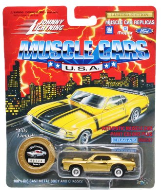 1:64 Muscle Car U.S.A - 1969 Mecury Eliminator (Gold)