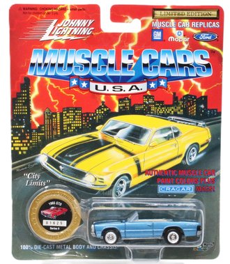 1:64 Muscle Car U.S.A - 1965 Pontiac GTO (Blue)