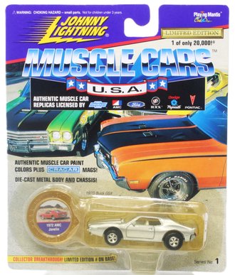 1:64 Muscle Car U.S.A - 1972 AMC Javelin (Silver)