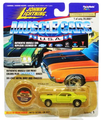 1:64 Muscle Car U.S.A - 1970 Dodge Challenger (Lime Green)