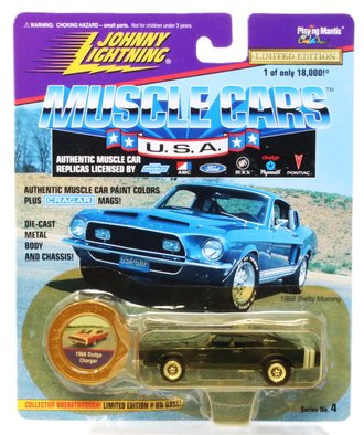 1:64 Muscle Car U.S.A - 1968 Dodge Charger (Black)