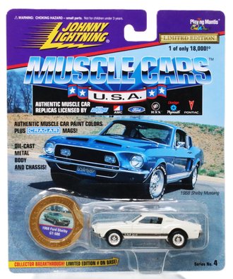 1:64 Muscle Car U.S.A - 1968 Ford Shelby GT-500 (White)