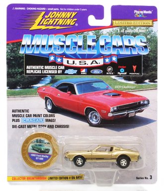 1:64 Muscle Car U.S.A - 1968 Ford Shelby GT-500 (Gold)