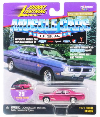 1:64 Muscle Car U.S.A - 1971 Dodge Demon (Pink)