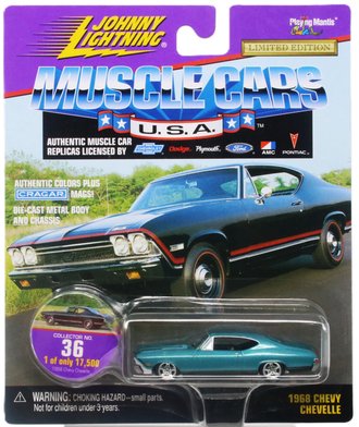 1:64 Muscle Car U.S.A - 1968 Chevy Chevelle (Blue)