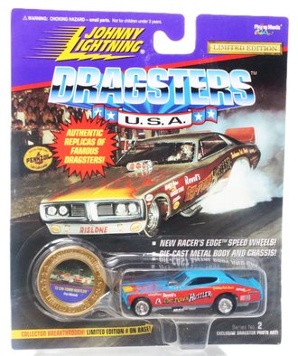 1:64 Dragsters U.S.A - 1972 Chi-Town Hustler (Red/Blue)