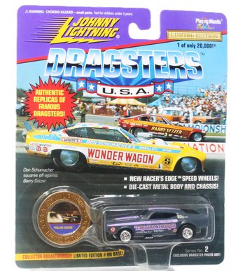 1:64 Dragsters U.S.A - Trojan Horse (Gray/Purple)