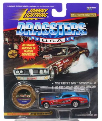 1:64 Dragsters U.S.A - 1972 Chi-Town Hustler (Red/Blue)
